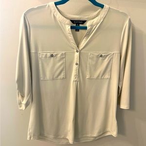 Light grey top